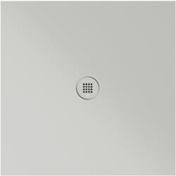  Sapho Gsi Extra Flat kerámia zuhanytálca 90x90x2 cm, matt cement 46090917 (46090917)