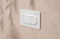Hansgrohe iFrame Original S Öblítőlap 2 mennyiséges öblítéshez, matt fehér 66002700 (66002700)