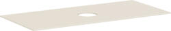 Hansgrohe Xevolos E 1180/550 pultlap középkivágással csapfurat nélküli mosdótálhoz, matt homok 54330780 (54330780)