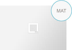 POLYSAN Flexia öntött márvány zuhanytálca 120x80 cm, matt fehér 77922MAT (77922MAT)