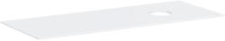 Hansgrohe Xevolos E 1370/550 pultlap jobb oldali kivágással csapfurat nélküli mosdótálhoz, matt fehér 54334700 (54334700)