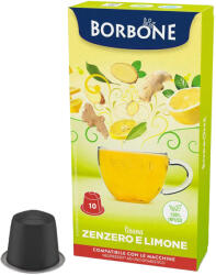 Caffè Borbone | Gyömbéres-citromos tea - 10 kapszula a Nespresso termékhez