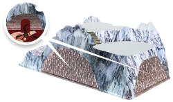  My Village BASE CHRISTMAS VILLAGE FULL COLOUR TRAIN TUNNEL 78x38CM (MY49)