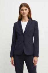 BOSS gyapjú kabát - sötétkék 40 - answear - 117 990 Ft