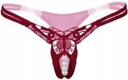 Fashion Nyitott bugyi erotikus tanga lyukas csipke (788866)