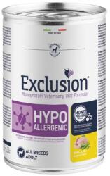 Exclusion Hypoallergenic konzerv Quail & Pea - 400 g