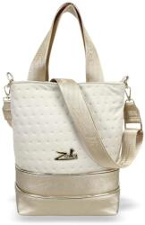 ZELLIA Női Válltáska/Kézitáska 21026 Beige-Arany - Ss - (ZLK-21026-68912574)