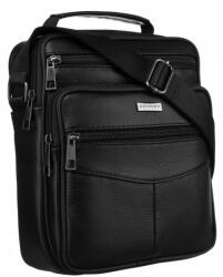 ZELLIA Rovicky Férfi Bőr Oldaltáska R-13203-M-3860 Black - Fekete (ZLK-r13203m3860-blac-89255865)