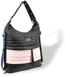 ZELLIA Női Válltáska/Hátizsáká Alakítható 22007 - Next C. - Fekete-Púder (ZLK-22007-72618158)