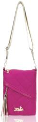 ZELLIA Női Oldaltáska 23012 Magenta Matt - Steppelt - Arany K (ZLK-23012-72012109)