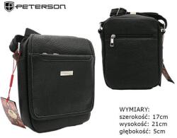 ZELLIA Peterson Férfi Oldaltáska Ptn 1117-Macro-0310 Black (ZLK-ptn-1117macro03-14882289)