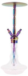 WD Hookah Diamond Rainbow Clear Glass