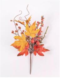  Őszi dekor ág juharlevéllel, bogyóval