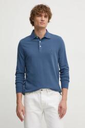 Tommy Hilfiger hosszú ujjú sötétkék, férfi, sima - kék XL