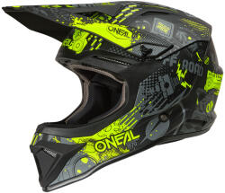 O'Neal 1SRS vibrant black-fluo bukósisak (0634-441)