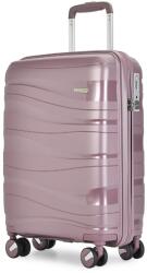 BONTOUR "flow" 4-kerekes kabinbőrönd 55x38x20 cm, levendula (130641-Lavender) - vasbutor