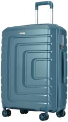 BONTOUR "charm" 4-kerekes bőrönd tsa számzárral 67x44x25 cm, m méretű, jeges kék (130842-IceBlue)