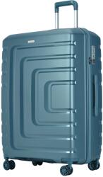 BONTOUR "charm" 4-kerekes bőrönd tsa számzárral, l méretű, jeges kék (130843-IceBlue)