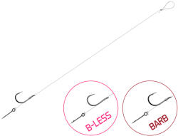 Delphin Kötött horog Delphin FLR Sting / 6db (8cm / 0, 22mm / B-LESS #8 / Sting 5mm) (101003752)