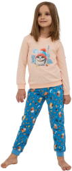 Cornette Pijama fete CORNETTE 977/188 978/188 PARIS piersică: 158/164 (32089 158/164)