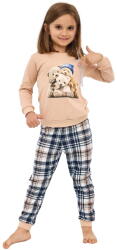 Cornette Pijama fete CORNETTE 594/187 592/187 BEARS bej: 86/92 (32090 86/92)