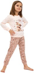 Cornette Pijama fete CORNETTE 594/193 592/193 SWEET DOG ecru: 158/164 (32088 158/164)