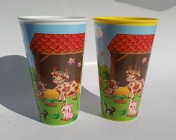 Tvar Gyermek pohár 400ml - Farm (lány)