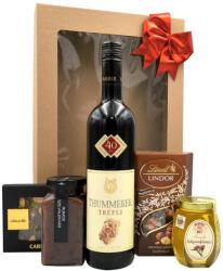  „Wine & Sweets - Red„ bor ajándékcsomag