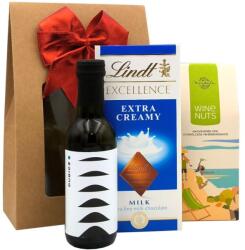  „Wine & Whisper - White„ bor ajándékcsomag