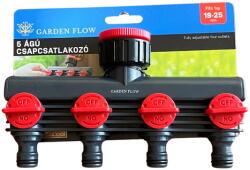 Garden Flow Csapcsatlakozó elosztó 3/4-1" 4 utas (22820)