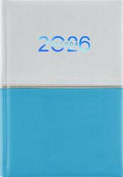 Dayliner Naptár, tervező, B6, heti, DAYLINER Contrast , fehér-világoskék (DL6AG-CRFB6HE-HK) - molnarpapir
