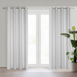  Aleta zsenília sötétítő függöny Ezüst 135x250 cm