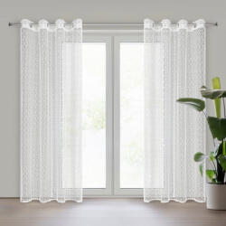  Ellissa fényáteresztő függöny Fehér 140x250 cm