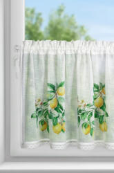  Cloe vitrázs függöny Fehér 60x150 cm