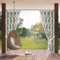  Garden7 vízálló kerti függöny elkötővel Bézs 155x220 cm