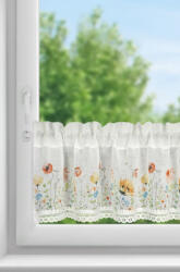  Nati vitrázs függöny Fehér 30x150 cm