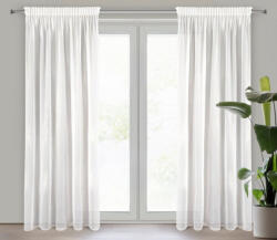  Missy mintás dekor függöny Fehér 140x270 cm