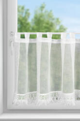  Roxana vitrázs függöny Fehér 60x150 cm