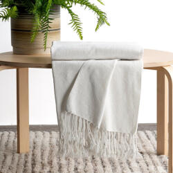  Joyce, rojtos szőtt takaró zsenília anyagból Fehér 130x170 cm