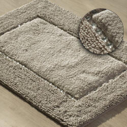  Chic pamut fürdőszobaszőnyeg kristályokkal Bézs 60x90 cm