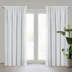  Kaja dekor függöny szett Fehér 140x270 cm 2db