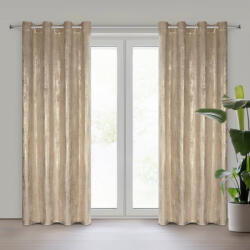  Renia bársony sötétítő függöny Bézs 140x250 cm