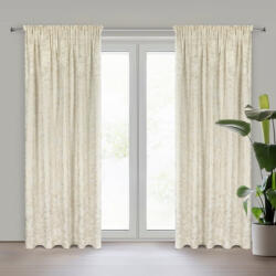  Felis bársony sötétítő függöny Krémszín 140x270 cm