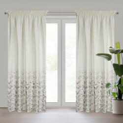  Mariela bársony sötétítő függöny Krémszín 140x270 cm