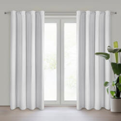  Adari egyszínű sötétítő függöny Fehér 140x250 cm