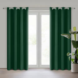  Logan sötétítő függöny Sötétzöld 140x270 cm