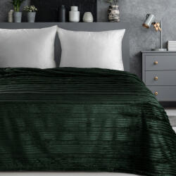  Nina puha plüss pléd Sötétzöld 150x200 cm