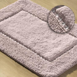  Chic pamut fürdőszobaszőnyeg kristályokkal Rózsaszín 50x70 cm