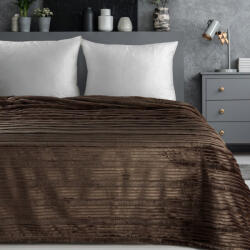  Nina puha plüss pléd Sötétbarna 150x200 cm