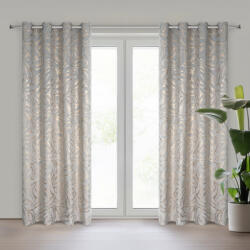  Milena bársony sötétítő függöny Ezüst 140x250 cm